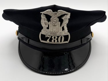 Obsolete Chicago Police Department Cap & Badge