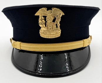Obsolete Chicago Police Department Uniform Cap & Badge
