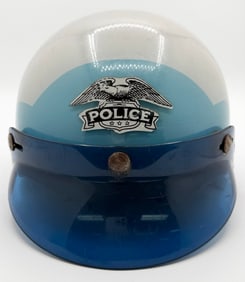 Vintage Premier Crown Co. Chicago Police Riot Motorcycle Helmet Model C-2