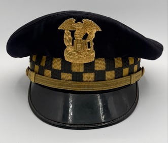 Obsolete Chicago Police Department Cap & Badge