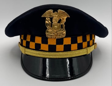Obsolete Chicago Police Department Cap & Badge