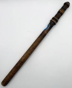 Vintage Wood Chicago Police Baton / Billy Club