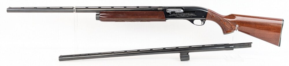 Left Handed Remington Model 1100 12 Ga Semi Auto Shotgun: Manufacturer: Remington, Model: 1100, Type: Shotgun, Caliber/Gauge: 12 Ga, Barrel: 28 inch Vented Rib, Choke: Modified, Finish: Blued, Grip: , Stock: Checkered Walnut, Condition: Nice used condition w