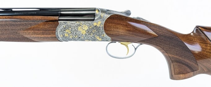 Caesar Guerini Eclipse Curve Gold 12 Ga O/U Shotgun w/ Case