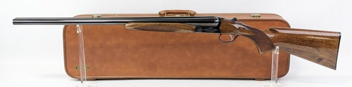 Japanese Browning BSS 12 Ga 3in Magnum SxS Shotgun w/ Case
