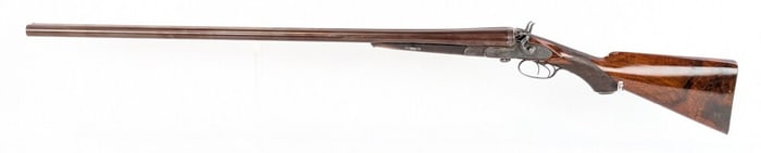 Factory Engraved Henry Sears & Co. 10 Ga Side Lever SxS Hammer Shotgun