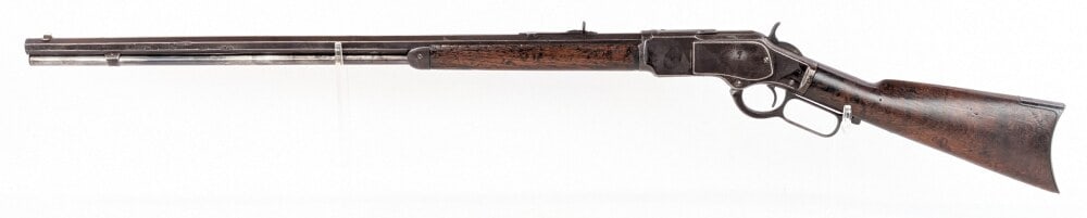 1891 Winchester Model 1873 .32-20 WCF Lever Action Rifle (1 of 17)