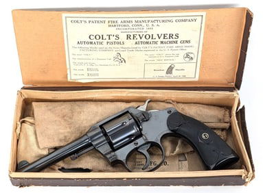 1920 Colt Police Positive .32 Police Revolver w/ Box