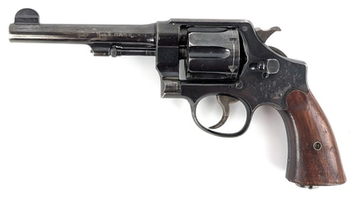 Smith & Wesson U.S. Army Model 1917 No. 7 .45 Colt DA Revolver