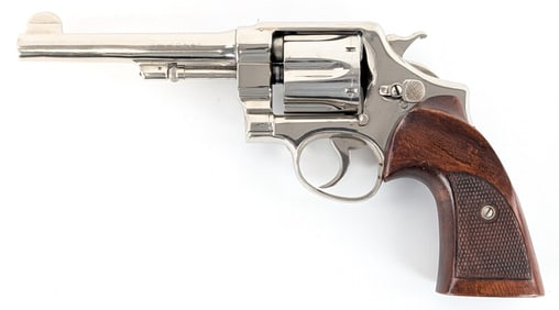 Custom U.S. Army Smith & Wesson Model 1917 .45 ACP Double Action Revolver