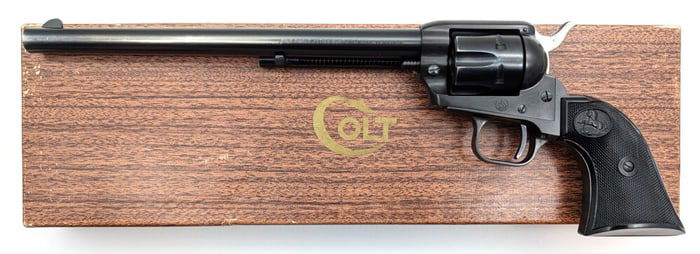 1959 Colt Buntline Scout .22 Magnum Single Action Revolver w/ Box