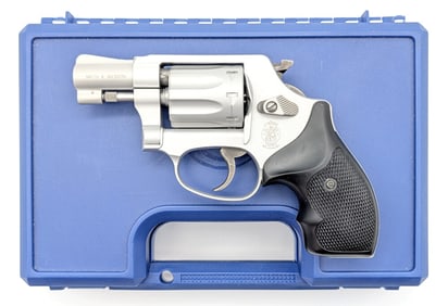 Smith & Wesson Model 317 AirLite .22 LR 9-Shot Revolver w/ Case