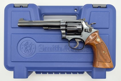 Smith & Wesson Model 17-3 K22 Masterpiece .22 LR Revolver w/ Case