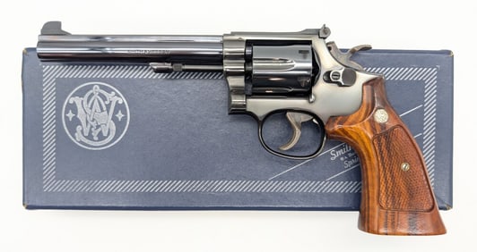 Smith & Wesson Model 14-4 K38 Masterpiece Revovler w/ Box