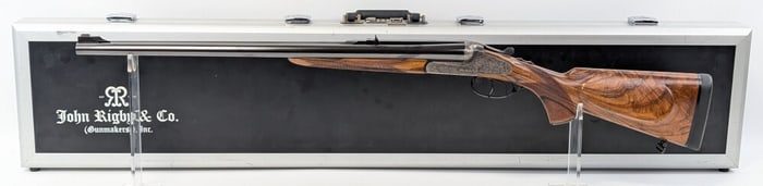 John Rigby & Co. Side Lock .470 Nitro Express Double Rifle w/ Case