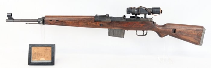 WWII German Walther Gew 43 K43 8mm Semi Auto Rifle w/ Scope
