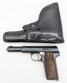 WWII Astra Model 600/43 9mm Semi Auto Pistol w/ Holster