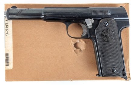 Astra 400 Model 1921 9mm Largo Semi Auto Pistol w/ Box