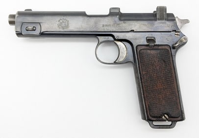 1912 Chilean Steyr Hahn M1911 9mm Steyr Semi Auto Pistol