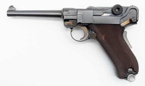 DWM Model 1906 American Eagle .30 Luger Semi Auto Pistol w/ Holster