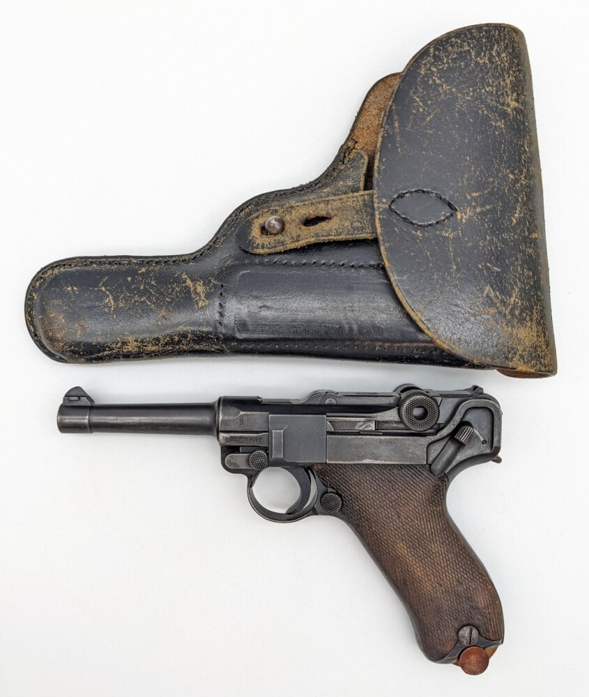 Commercial DWM Model 1923 7.65mm Luger Pistol w/ Holster (1 of 12)