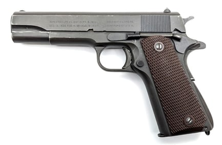 WWII Colt U.S. Army M1911A1 .45 ACP Semi Auto Pistol