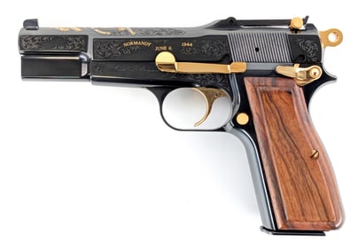 Browning High Power D-Day Commemorative 9mm Semi Auto Pistol