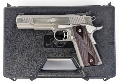 Kimber Classic Stainless Gold Match .45 ACP Semi Auto Pistol w/ Case
