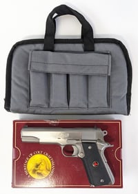 Colt Government Model Delta Elite 10mm Semi Auto Pistol w/ Case & Box