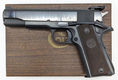 Colt Super 38 .38 Super Semi Auto Pistol w/ Box