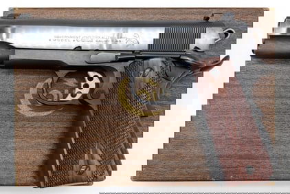 Colt Government Model .45 ACP Semi Auto Pistol w/ Box