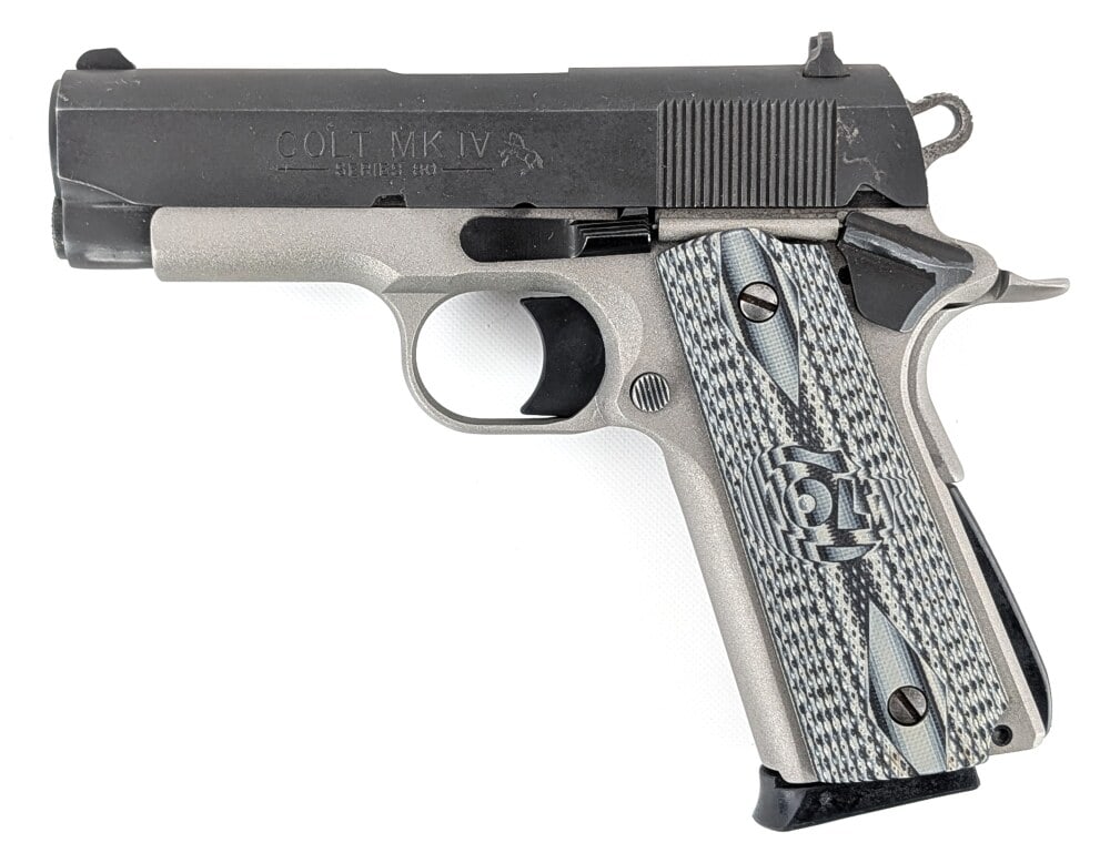 Colt MK IV Series 80 Officer's ACP .45 ACP Semi Auto Pistol (1 of 10)