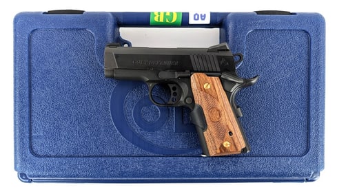 Colt Defender Lightweight 9mm Semi Auto Pistol w/ Case