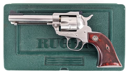 Ruger New Model Single-Six .22 Cal Revolver w/ Case