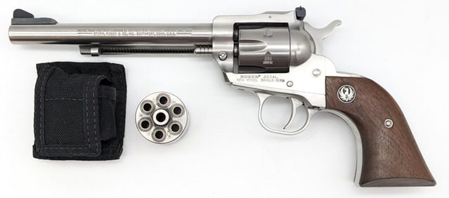 Ruger New Model Single Six .22 Cal Single Action Revolver w/ Magnum Cylinder