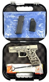 Donald J. Trump Custom Engraved Glock 19 .9mm Pistol NIB