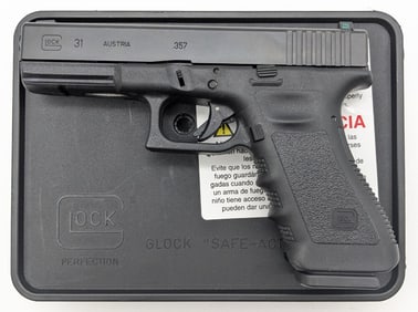 Glock Model 31 .357 Sig Semi Auto Pistol w/ Case