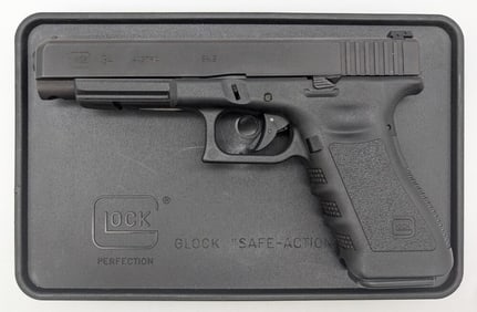 Glock Model 34 9mm Semi Auto Pistol w/ Case