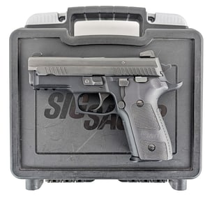 Sig Sauer P229 Elite Dark 9mm Semi Auto Pistol w/ Case