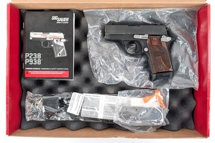 Sig Sauer P238 .380 ACP Semi Auto Pistol w/ Box