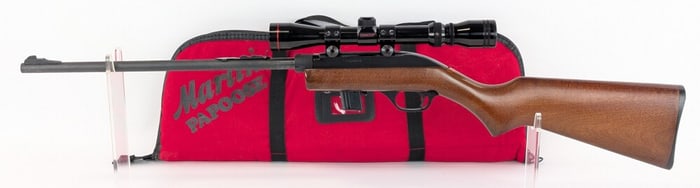Marlin Model 70P .22 LR Takedown Semi Auto Rifle w/ Case