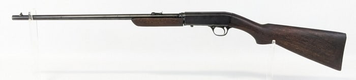 1st Year Remington Model 24 .22 Short Semi Auto Takedown Rifle