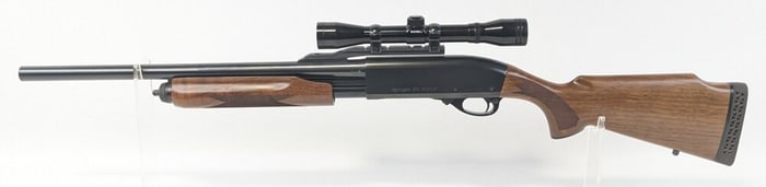 Remington Model 870 Wingmaster Magnum Rifled 12 Ga Pump Action Shotgun