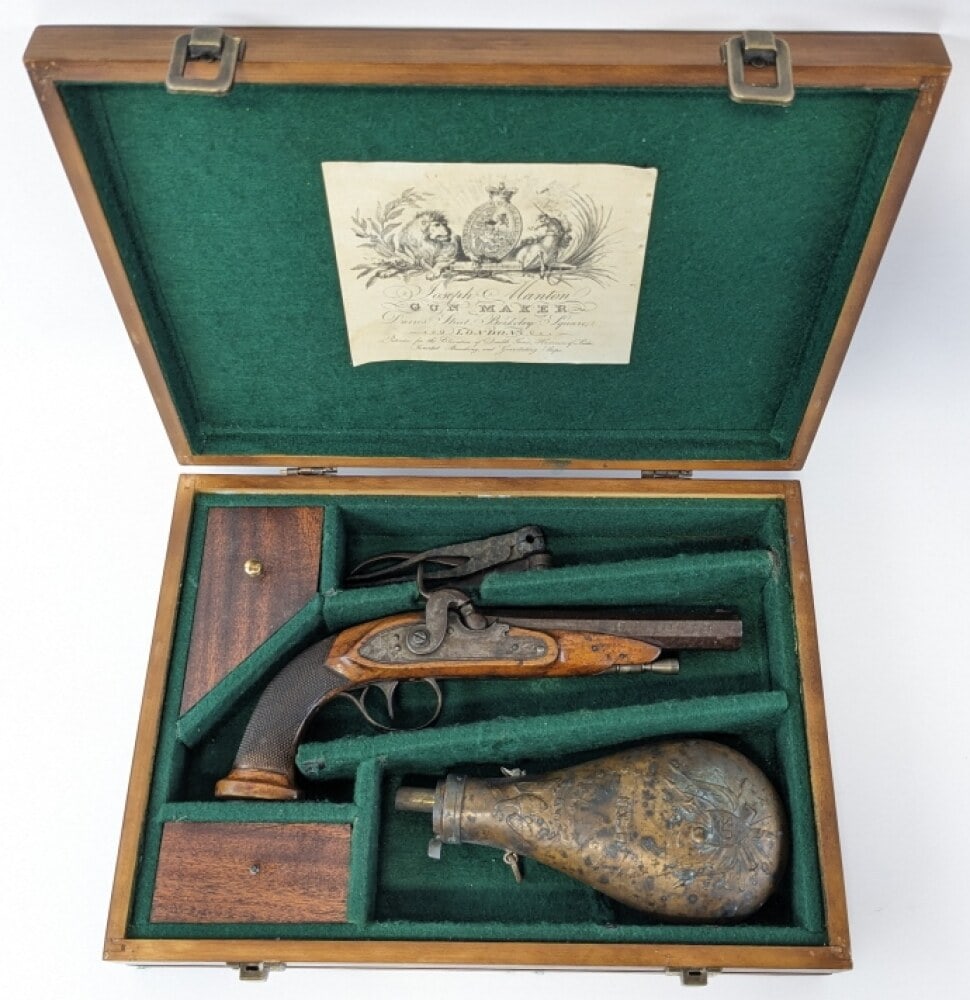 Belgian .59 Cal Black Powder Percussion Pistol (1 of 10)