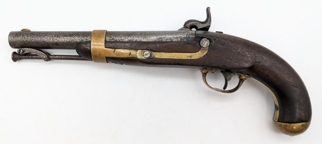 U.S. Model 1842 I.N. Johnson 1853 Dated .54 Cal Percussion Pistol