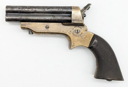 Civil War Era C. Sharps .30 Cal 4-Barrel Pepperbox Derringer