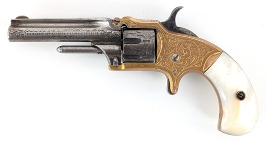 Presentation J.M. Marlin Model 1878 .22 Short Spur Trigger Revolver