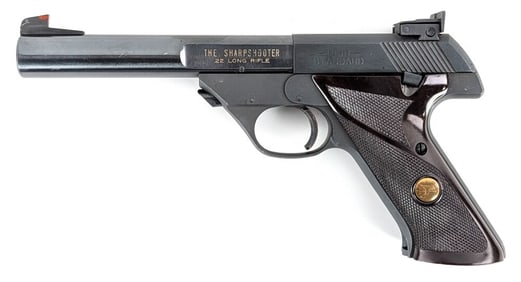 High Standard Model 103 The Sharpshooter .22 LR Semi Auto Target Pistol