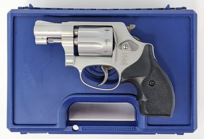 Smith & Wesson Model 317 AirLite .22 LR 8-Shot Revolver w/ Case