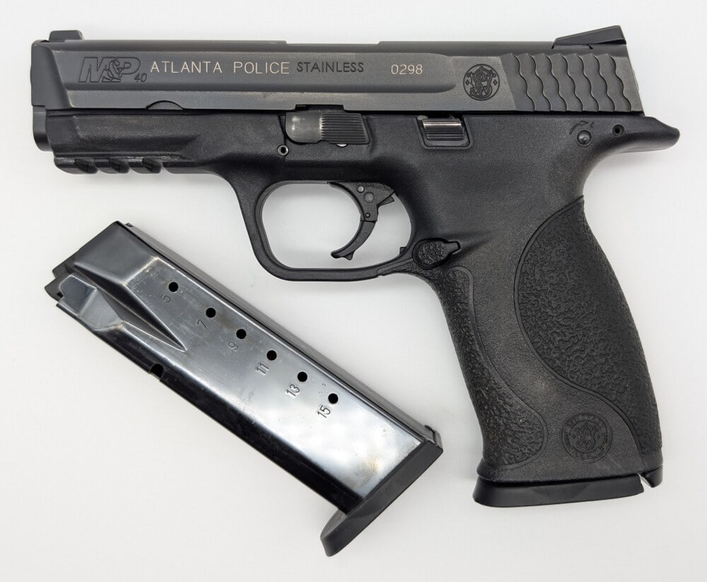 Smith & Wesson M&P40 Atlanta Police .40 S&W Semi Auto Pistol (1 of 10)